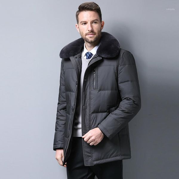 down duck winter jacket men middle-aged parka plus size warm coat real fur collar puffer jacket casaco masculino kj6571, Black
down duck winter jacket men middle-aged parka plus size warm coat real fur collar puffer jacket casaco masculino kj6571, Black