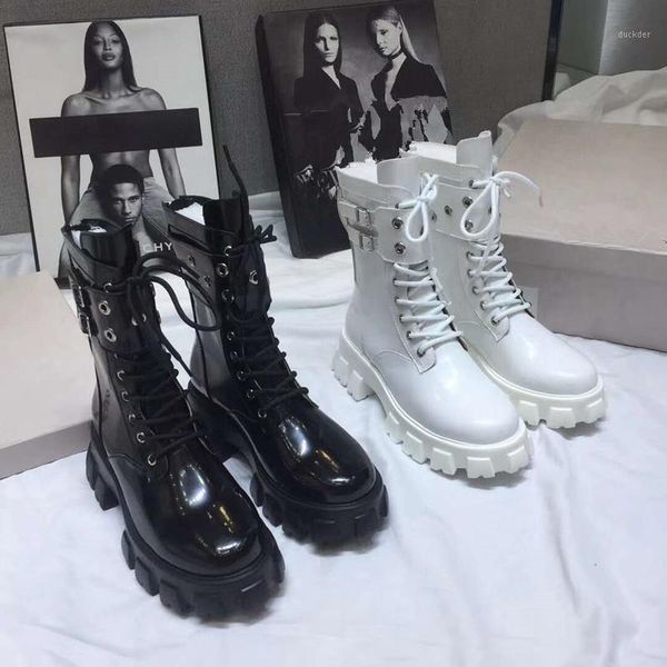 women white boots winter fashion brand boots cross-tied lady shoes female rivets british style shoes ankle1, Black
women white boots winter fashion brand boots cross-tied lady shoes female rivets british style shoes ankle1, Black
