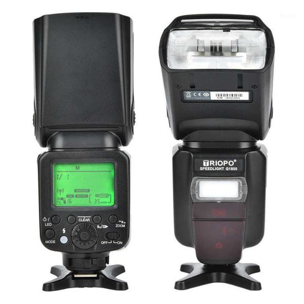 triopo g1800 professional flash light on-camera external speedlite for e-ttl for i-ttl1
triopo g1800 professional flash light on-camera external speedlite for e-ttl for i-ttl1