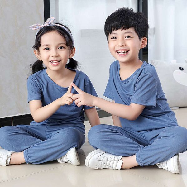 boys and summer girls short sve pants suit air conditioning clothing candy color thin children's home wear pajamas, Blue;red
boys and summer girls short sve pants suit air conditioning clothing candy color thin children's home wear pajamas, Blue;red