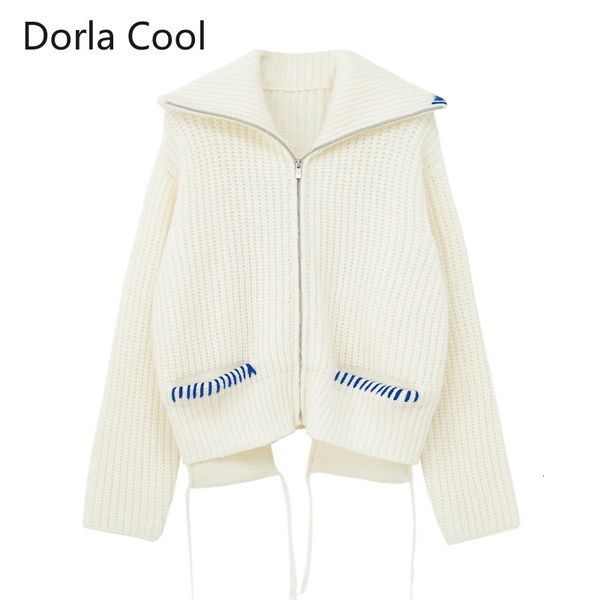 high end women crochet cardigans loose zipper designer outerwear sweet female streetwear sweaters crocheted bulk casual clothing 9rcs, White;black
high end women crochet cardigans loose zipper designer outerwear sweet female streetwear sweaters crocheted bulk casual clothing 9rcs, White;black