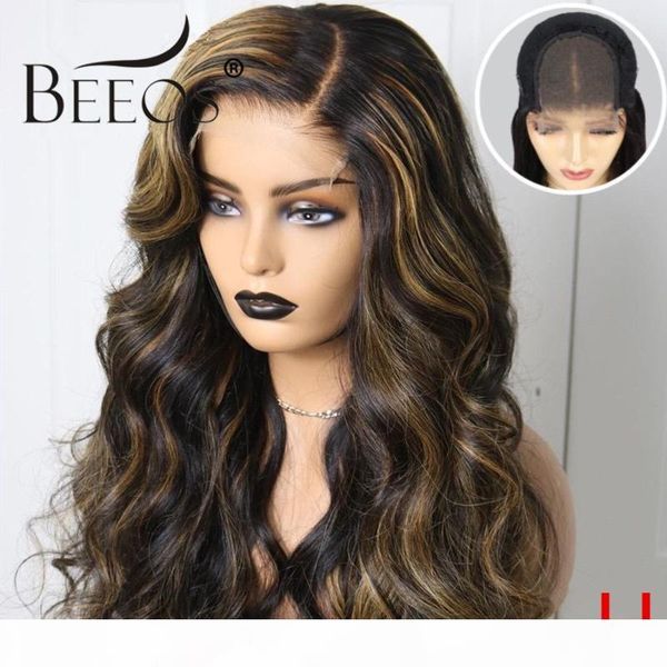 beeos 180% 4*4 lace closure human body wave hair wig highlight color brazilian remy hair pre plucked hairline bleached knots, Black;brown
beeos 180% 4*4 lace closure human body wave hair wig highlight color brazilian remy hair pre plucked hairline bleached knots, Black;brown