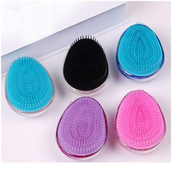 1pcs magic handle comb anti-static massage hair brush tangle detangle shower massage hairbrush comb salon hair styl wmtnev, Silver
1pcs magic handle comb anti-static massage hair brush tangle detangle shower massage hairbrush comb salon hair styl wmtnev, Silver