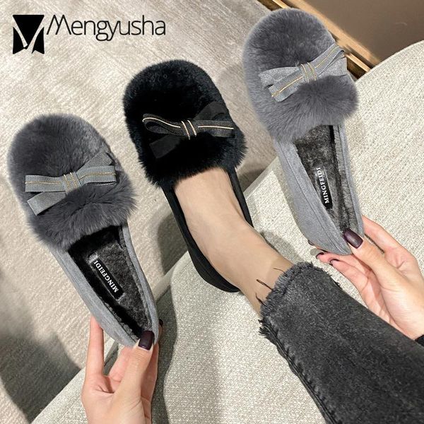 sweet bow fur moccasins women slip on plush loafers round toe socofy flock winter flats anti-skid furry warm cotton shoes, Black
sweet bow fur moccasins women slip on plush loafers round toe socofy flock winter flats anti-skid furry warm cotton shoes, Black