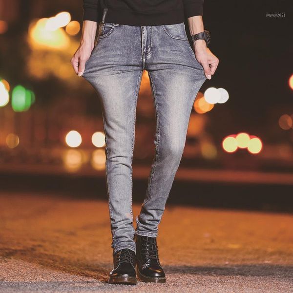 men's jeans casual motorcycle denim biker fashion grey men's skinny 2021 for spring autumn1, Blue
men's jeans casual motorcycle denim biker fashion grey men's skinny 2021 for spring autumn1, Blue