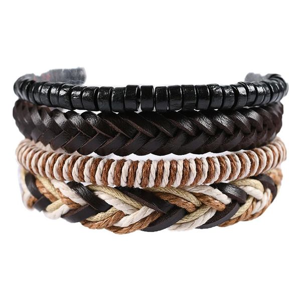 sale bracelets and bangles men's leather bracelet pulseira masculina jewelry accessories bileklik pulseiras boyfriend, Black
sale bracelets and bangles men's leather bracelet pulseira masculina jewelry accessories bileklik pulseiras boyfriend, Black