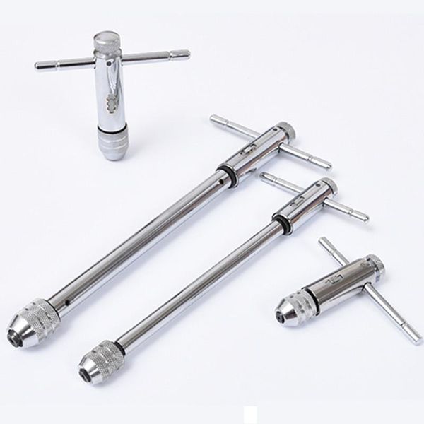 adjustable 3-8mm/5-12mm t-handle ratchet tap wrench with m3-m8 machine screw thread metric plug simple hand machinist tool
adjustable 3-8mm/5-12mm t-handle ratchet tap wrench with m3-m8 machine screw thread metric plug simple hand machinist tool