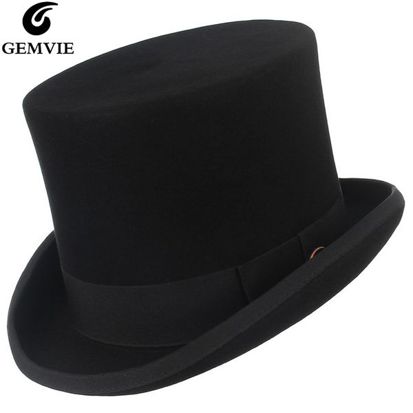 gemvie 15cm 100% wool felt hat for men women new cylinder hat er mad hatter party costume fedora derby magician hat c0123, Blue;gray
gemvie 15cm 100% wool felt hat for men women new cylinder hat er mad hatter party costume fedora derby magician hat c0123, Blue;gray