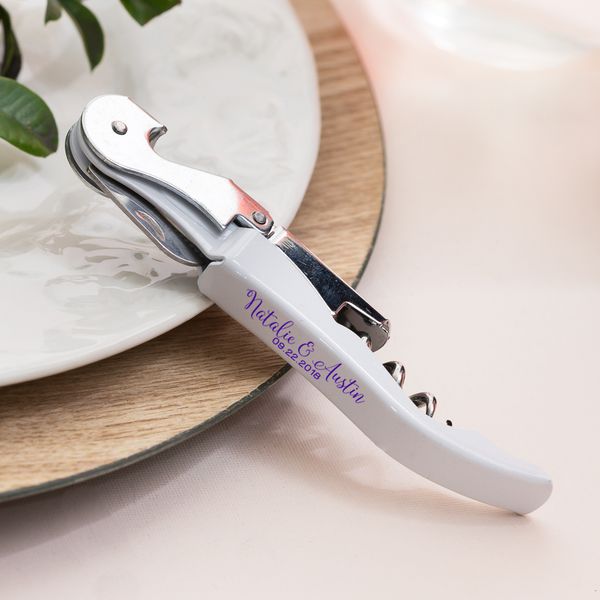 personalized wedding favor corkscrew wine opener wedding guest gift customized names 3 in 1 wine corkcrew bottle opener 100pcs 1027
personalized wedding favor corkscrew wine opener wedding guest gift customized names 3 in 1 wine corkcrew bottle opener 100pcs 1027