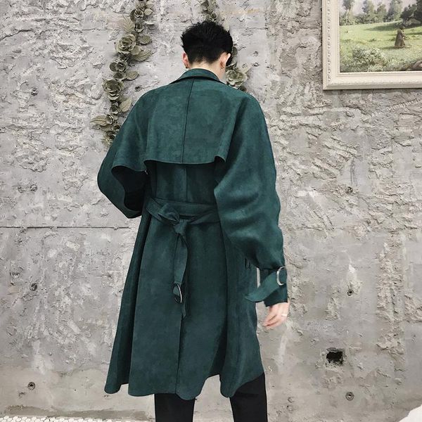xiu luo xxl 2019 autumn england style long section bat sleeve windbreaker men wild casual loose suede windbreaker trench1, Tan;black
xiu luo xxl 2019 autumn england style long section bat sleeve windbreaker men wild casual loose suede windbreaker trench1, Tan;black