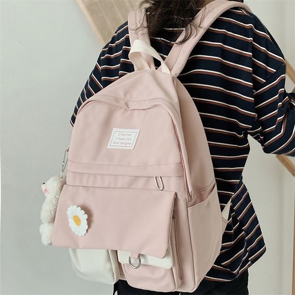 college student ladies cute backpack women flower female harajuku school bags book kawaii nylon girl trendy bag fashion 220211
college student ladies cute backpack women flower female harajuku school bags book kawaii nylon girl trendy bag fashion 220211