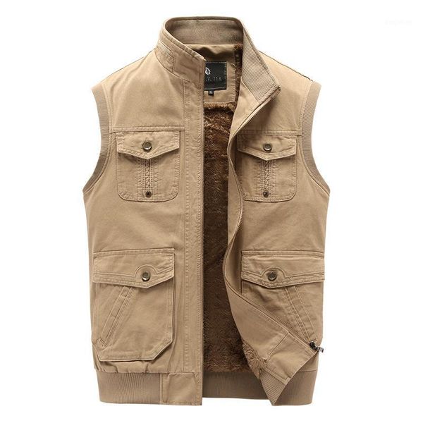 men fleece waistcoat fashion brand male sleeveless jacket zipper up 4 pockets gilet casual big men vest plus size 3xl 4xl khaki1, Black;white
men fleece waistcoat fashion brand male sleeveless jacket zipper up 4 pockets gilet casual big men vest plus size 3xl 4xl khaki1, Black;white