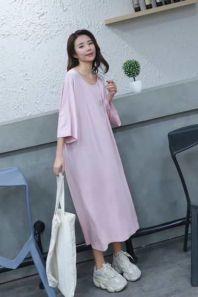 2021 new maternity dress modal female summer korean style solid color round collar plus skirt with naked back w11e, Black;gray
2021 new maternity dress modal female summer korean style solid color round collar plus skirt with naked back w11e, Black;gray
