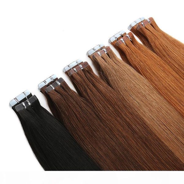 tape in extensions 18'' 20" 22'' 24'' skin weft seamless hair extension samples thickness hair bottom for, Black
tape in extensions 18'' 20" 22'' 24'' skin weft seamless hair extension samples thickness hair bottom for, Black