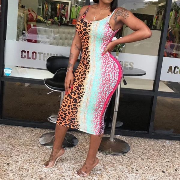 summer leopard printed paghetti strap dress women backless bodycon sleeveless dresses boho elegant vintage boho pencil vestidos, Black;gray
summer leopard printed paghetti strap dress women backless bodycon sleeveless dresses boho elegant vintage boho pencil vestidos, Black;gray