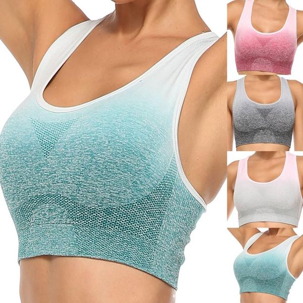 women sports bra no steel ring yoga vest shockproof sports bra gym running fitness women push up underwear, White;black
women sports bra no steel ring yoga vest shockproof sports bra gym running fitness women push up underwear, White;black