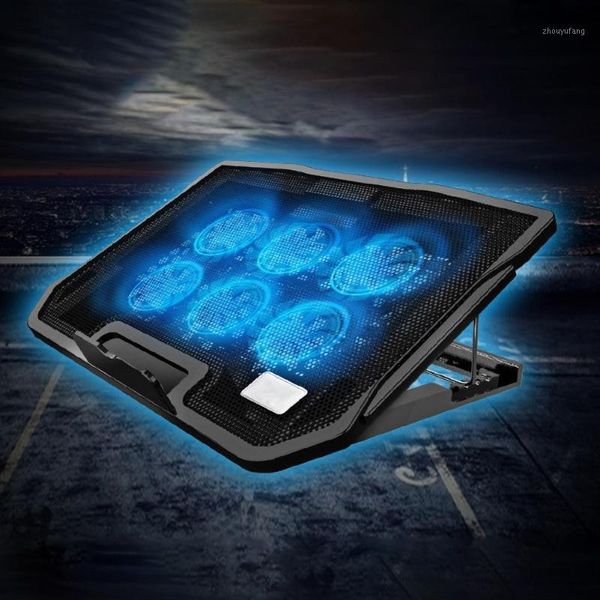 lapaccessories lapcooler 2 usb ports six cooling fans cooler pad notebook stand for 14/15.6inch1
lapaccessories lapcooler 2 usb ports six cooling fans cooler pad notebook stand for 14/15.6inch1