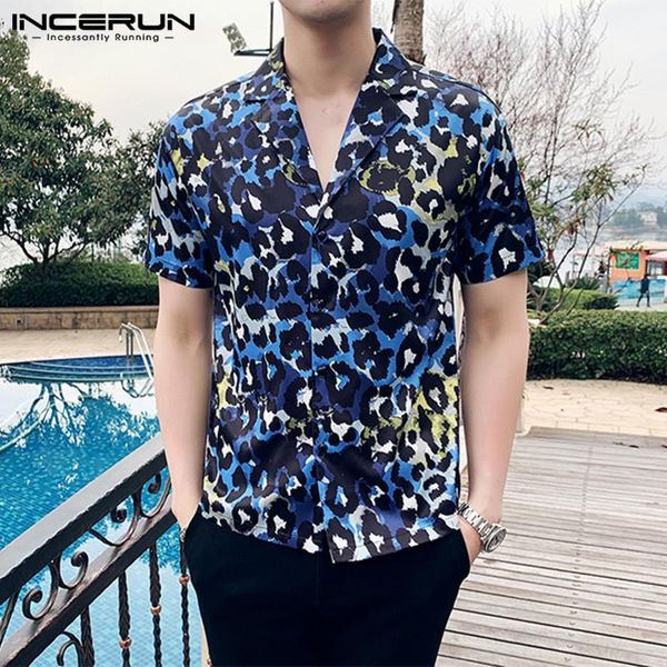 incerun fashion printed shirt men short sleeve lapel streetwear beach breathable casual hawaiian shirt men camisa masculina 20201, White;black
incerun fashion printed shirt men short sleeve lapel streetwear beach breathable casual hawaiian shirt men camisa masculina 20201, White;black