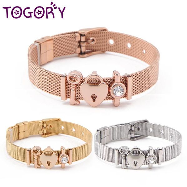 charm bracelets fashion rose gold color stainless steel mesh bracelet set double heart fine bangle for woman year gift, Golden;silver
charm bracelets fashion rose gold color stainless steel mesh bracelet set double heart fine bangle for woman year gift, Golden;silver