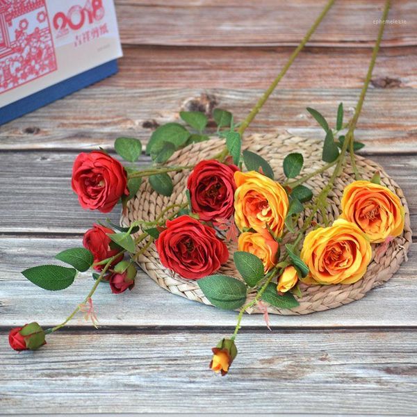 imitation flowers 6 head happy rose round rose high-end wedding road lead home l decoration artificial artificial flower1
imitation flowers 6 head happy rose round rose high-end wedding road lead home l decoration artificial artificial flower1