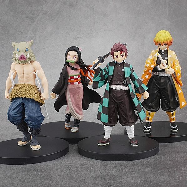 16cm kimetsu no yaiba figure tanjirou nezuko inosuke figurine anime demon slayer action figure demon blade figures model toys 1008
16cm kimetsu no yaiba figure tanjirou nezuko inosuke figurine anime demon slayer action figure demon blade figures model toys 1008