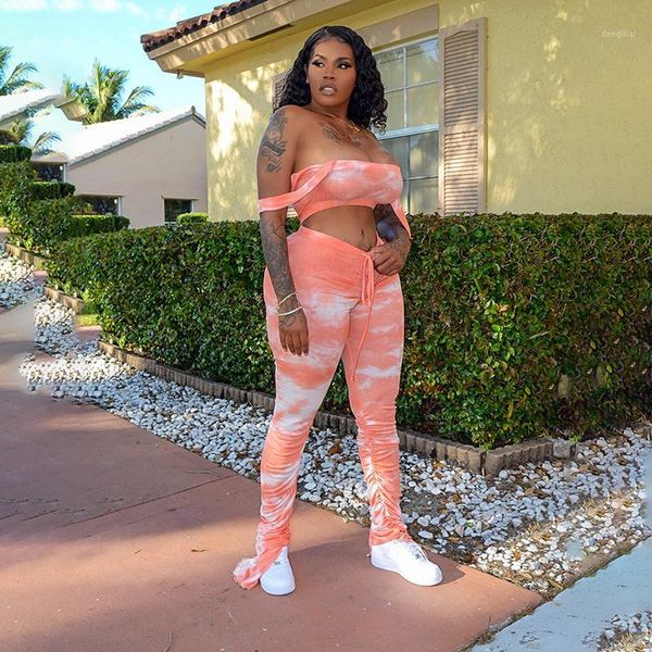 women clothes 2 piece set tie dye print casual split crop stacked pants fashion suits 2020 streetwear1, Gray
women clothes 2 piece set tie dye print casual split crop stacked pants fashion suits 2020 streetwear1, Gray