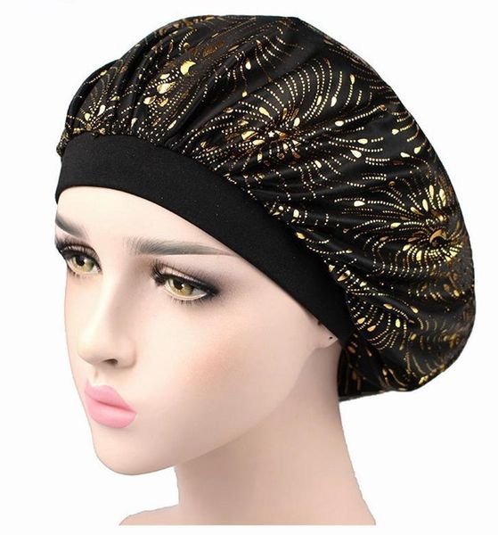 african women hair bonnet gold silver home caps female satin silky turban elastic band night sleep cap tb-75h, Blue;gray
african women hair bonnet gold silver home caps female satin silky turban elastic band night sleep cap tb-75h, Blue;gray
