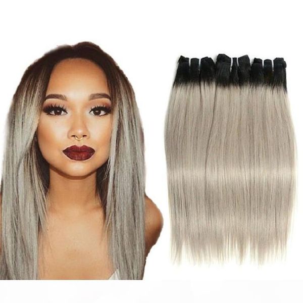 colorful ombre brazilian hair weave bundles silk straight remy human hair weft extension for woman, Black
colorful ombre brazilian hair weave bundles silk straight remy human hair weft extension for woman, Black