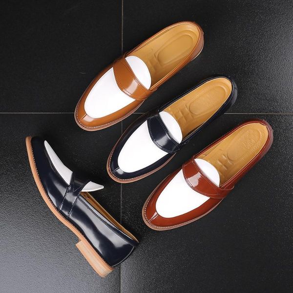 luxury business leather shoes party casual shoes slip-on flat loafers mens formal dress wedding nightclub party, Black
luxury business leather shoes party casual shoes slip-on flat loafers mens formal dress wedding nightclub party, Black