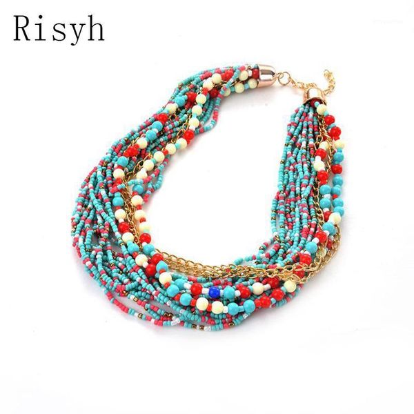 risyh bohemian ethnic style fashion texture beads mixed short temperament necklace1, Golden;silver
risyh bohemian ethnic style fashion texture beads mixed short temperament necklace1, Golden;silver