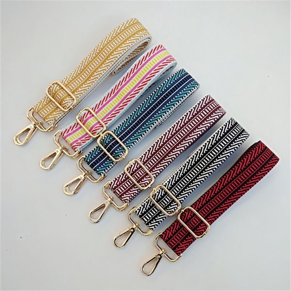 women handbags strap nylon striped strap for crossbody shoulder bag belts handbag bag accessories parts, Black
women handbags strap nylon striped strap for crossbody shoulder bag belts handbag bag accessories parts, Black