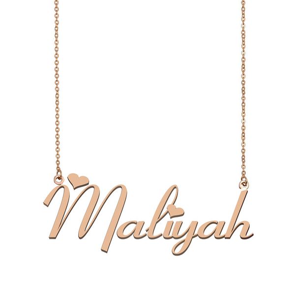maliyah name necklace pendant custom personalized for women girls children friends mothers gifts 18k gold plated stainless steel, Silver
maliyah name necklace pendant custom personalized for women girls children friends mothers gifts 18k gold plated stainless steel, Silver