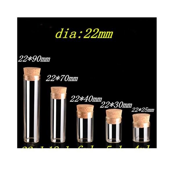 22*30mm 5ml mini glass vials jars packaging bottles test tube with cork ser empty glass transparent clear bottles 10 jllpxb
22*30mm 5ml mini glass vials jars packaging bottles test tube with cork ser empty glass transparent clear bottles 10 jllpxb