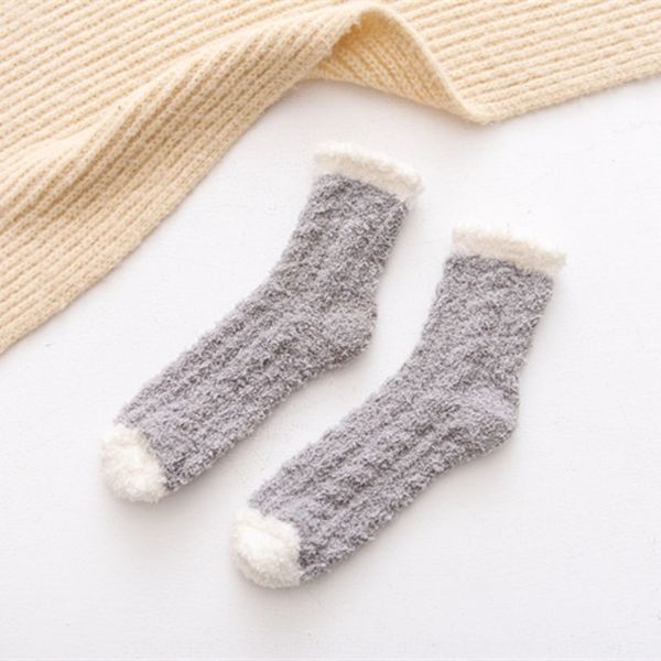 winter half velvet solid color hemp coral velvet korean floor board board socks women's sleep socks 5pd5p, Black
winter half velvet solid color hemp coral velvet korean floor board board socks women's sleep socks 5pd5p, Black