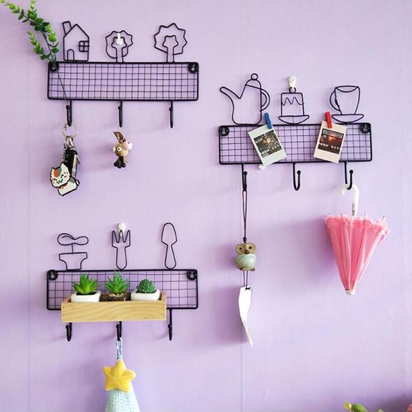iron wall hanger organizer key hook wall hooks hanger kitchen creative home decorative accessories
iron wall hanger organizer key hook wall hooks hanger kitchen creative home decorative accessories