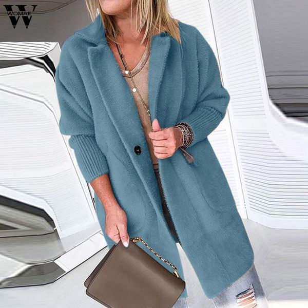 womail faux fur womens ladies winter warm jacket turn-down collar solid women streetwear long outerwear coat c1111, Black
womail faux fur womens ladies winter warm jacket turn-down collar solid women streetwear long outerwear coat c1111, Black