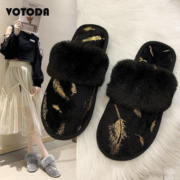 slippers winter women house cotton plush home shoes flat print flip flops casual soft warm slipper non-slip indoor female slides, Black
slippers winter women house cotton plush home shoes flat print flip flops casual soft warm slipper non-slip indoor female slides, Black