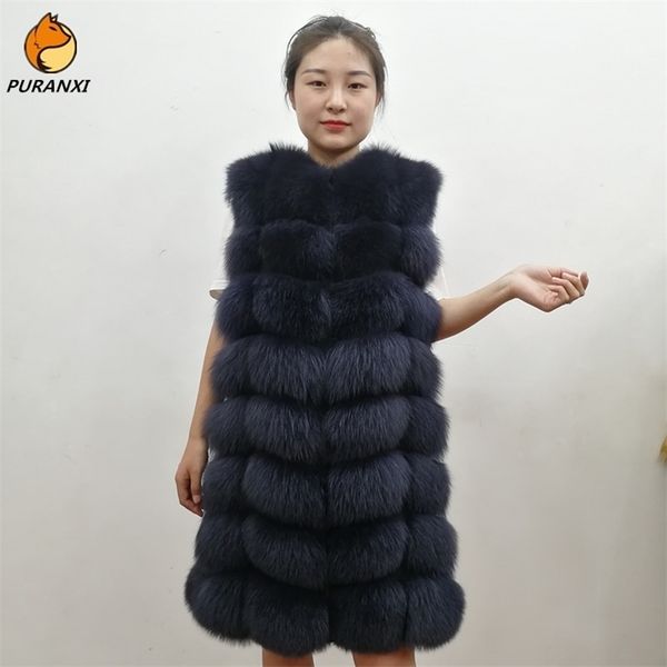 100% imported natural real fox fur vest jacket waistcoat gilet coats women sleeveless winter long thick warm luxury solid color 201221, Black
100% imported natural real fox fur vest jacket waistcoat gilet coats women sleeveless winter long thick warm luxury solid color 201221, Black