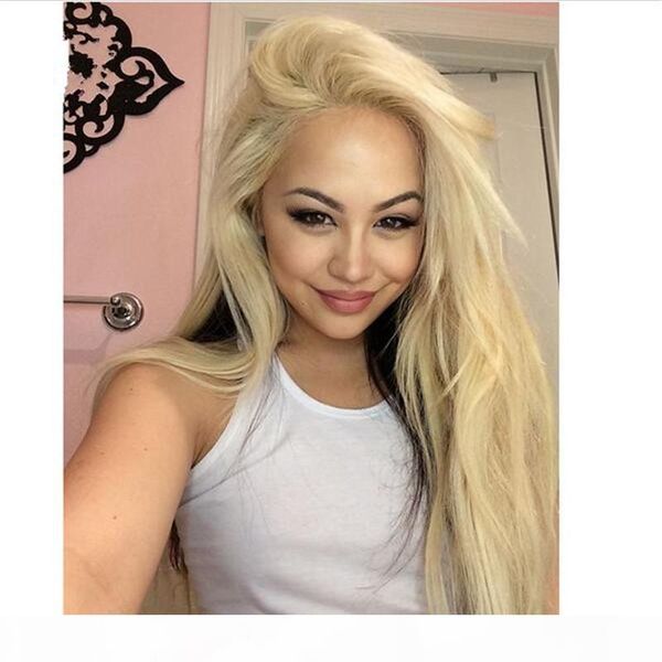 pure color wig #613 silky straight human hair wigs with baby hair light blonde color hair lace front wig glueless full lace wig, Black;brown
pure color wig #613 silky straight human hair wigs with baby hair light blonde color hair lace front wig glueless full lace wig, Black;brown