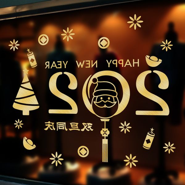 new decoration shopping 2021 year's mall, happy shop glass door sticker, window atmosphere, wall sticker double day
new decoration shopping 2021 year's mall, happy shop glass door sticker, window atmosphere, wall sticker double day
