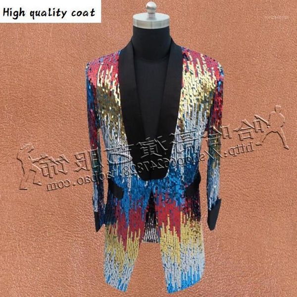 slim men long section fashion gradient sequins nightclubs bars dresses male singers stage costumes magician performance clothing1, White;black
slim men long section fashion gradient sequins nightclubs bars dresses male singers stage costumes magician performance clothing1, White;black