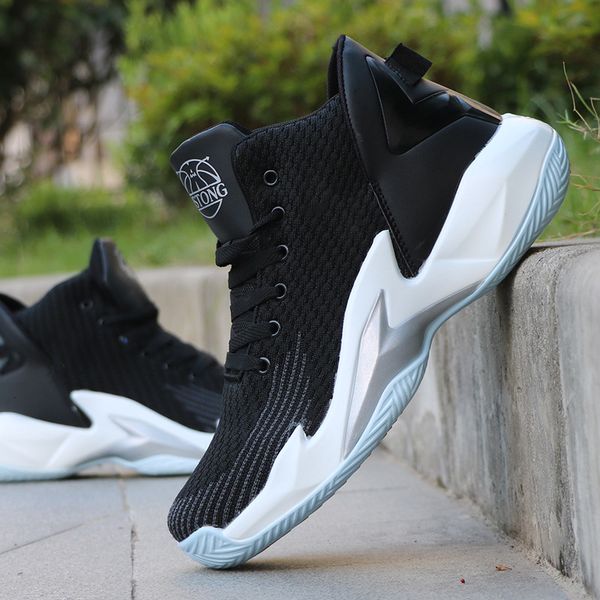 new basketball shoes brand, comfortable training boots, men's shoes, outdoor sports mats, Black
new basketball shoes brand, comfortable training boots, men's shoes, outdoor sports mats, Black
