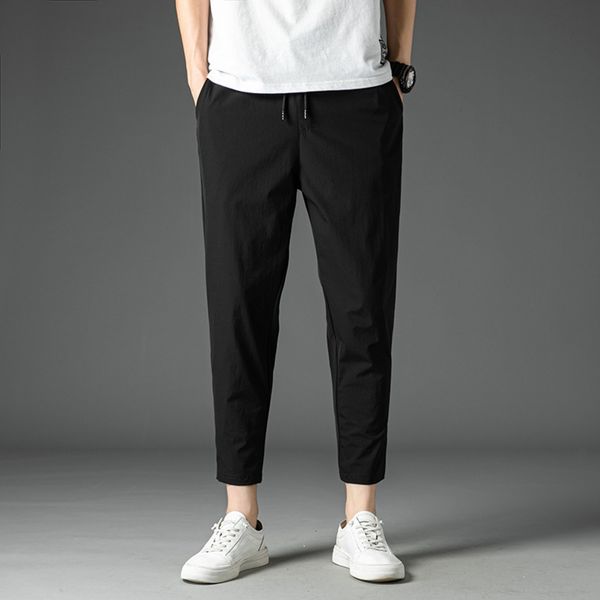 summer casual capris men's thin youth casual men's 9-point ice silk quick sports drying pants fashion sports pants 31zhm, Blue
summer casual capris men's thin youth casual men's 9-point ice silk quick sports drying pants fashion sports pants 31zhm, Blue