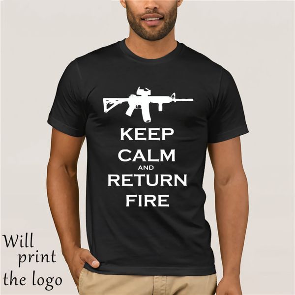 keep calm and return fire hoodie designers t shirts sweatshirt