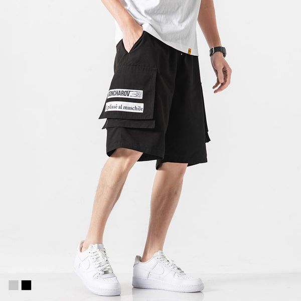 men's shorts 2021 spring and summer korean version of the tide malecomfortablehighqualitylarge pocket simple cotton loose casual overal, White;black
men's shorts 2021 spring and summer korean version of the tide malecomfortablehighqualitylarge pocket simple cotton loose casual overal, White;black
