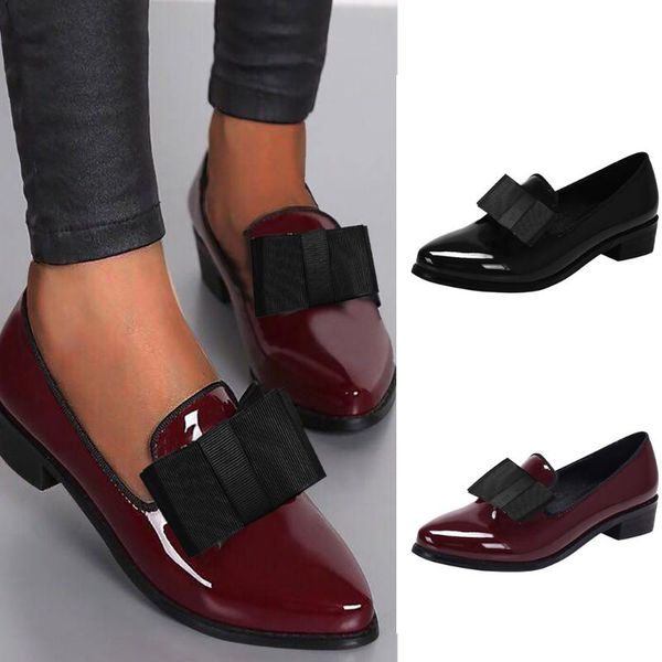 ladies women shoes flat oxford casual classic shoes with pointed toe butterfly-knot comfortable leisure women high quality, Black
ladies women shoes flat oxford casual classic shoes with pointed toe butterfly-knot comfortable leisure women high quality, Black
