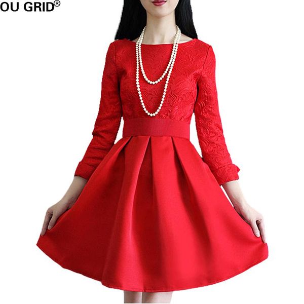 casual dresses wedding party dress 2021 spring women red floral pattern ball gown slash neck arrival, Black;gray
casual dresses wedding party dress 2021 spring women red floral pattern ball gown slash neck arrival, Black;gray