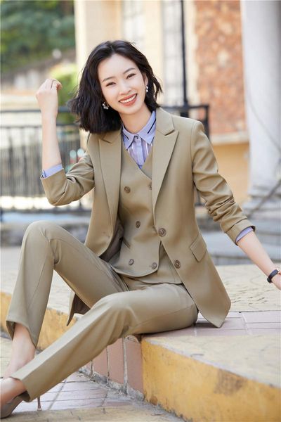 women's two piece pants 2021 styles formal women business suits pantsuits professional for ladies office work wear blazers trousers set, White
women's two piece pants 2021 styles formal women business suits pantsuits professional for ladies office work wear blazers trousers set, White
