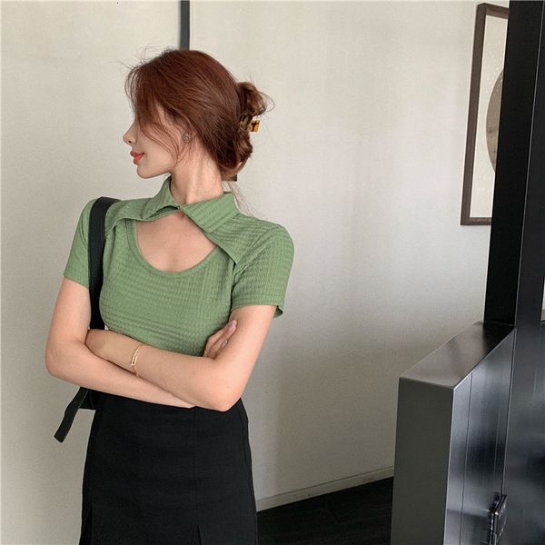 2021 New 2 colours will see French style out short sleeve T-shirts women's cut-off tops (r98226) 0W6R, White
2021 New 2 colours will see French style out short sleeve T-shirts women's cut-off tops (r98226) 0W6R, White