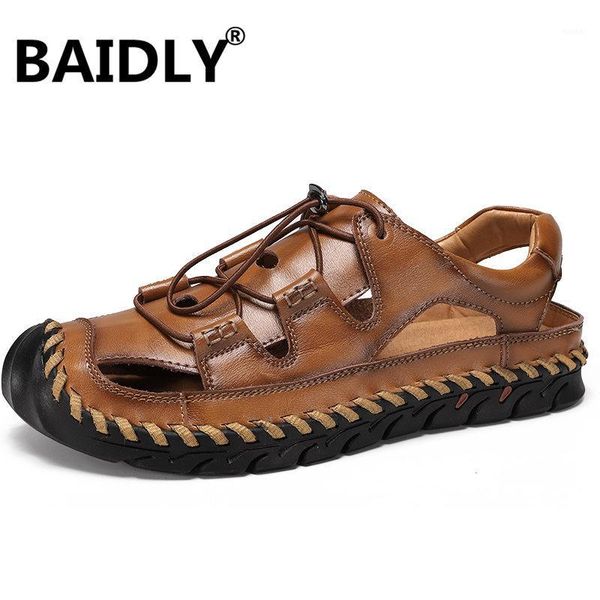 sandals plus size genuine leather men summer quality beach slippers casual shoes outdoor sandalia masculina1, Black
sandals plus size genuine leather men summer quality beach slippers casual shoes outdoor sandalia masculina1, Black